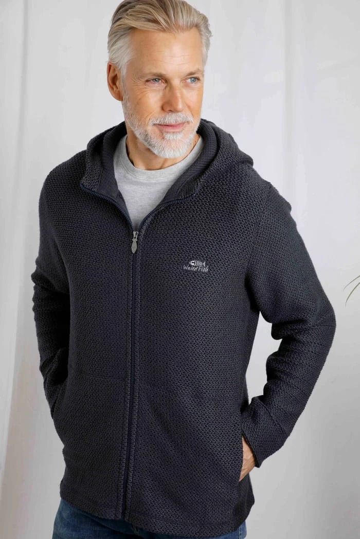 Hawg Eco Full Zip Hooded Macaroni Navy 1 Hawg Eco Full Zip Hooded Macaroni Navy