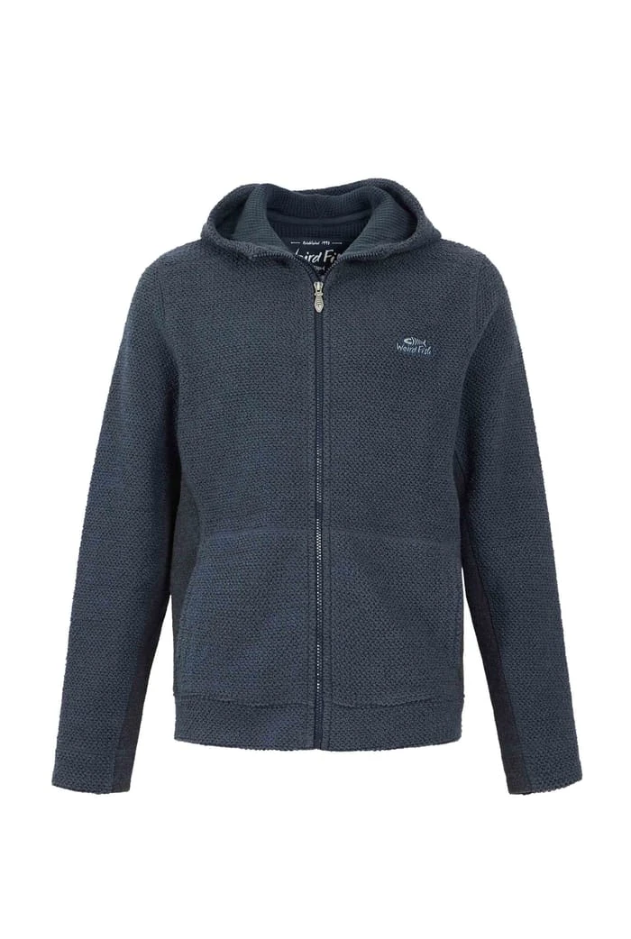 Hawg Eco Full Zip Hooded Macaroni Navy 2 Hawg Eco Full Zip Hooded Macaroni Navy - Image 2