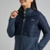 Organa Full Zip Atlas Macaroni Navy