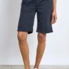 Vittoria Organic Cotton Bermuda Shorts Navy