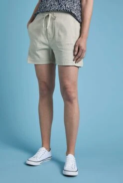 Willoughby Organic Cotton Summer Shorts Stone