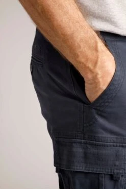 Rigney Cargo Shorts Navy -Simple Closet Shop 79498