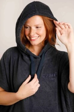 Oceana Unisex Changing Robe Navy -Simple Closet Shop 80417