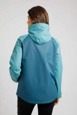 Camelia Recycled Waterproof Jacket Uniform Blue -Simple Closet Shop 85066
