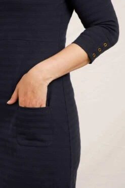 Imma Organic Jersey Dress Navy 7 Imma Organic Jersey Dress Navy -Simple Closet Shop 85478