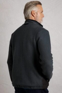 Berhan Eco Full Zip Lined Macaroni Navy -Simple Closet Shop 88306