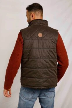 Blayney Gilet Bark -Simple Closet Shop 90832