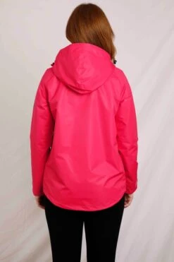 Artina Waterproof Jacket Berry -Simple Closet Shop 91244
