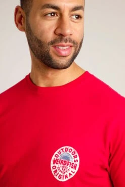 Flinders Organic T-Shirt Postbox Red -Simple Closet Shop 92519