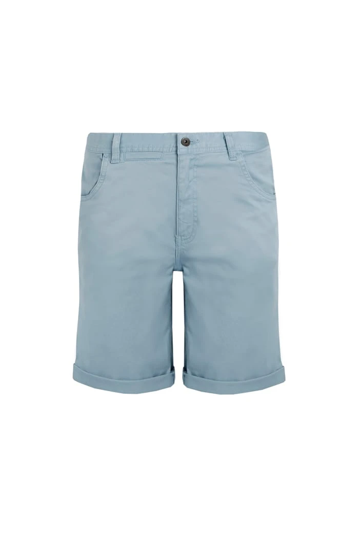 Carmen Organic Stretch Shorts Faded Denim 3 Carmen Organic Stretch Shorts Faded Denim - Image 3