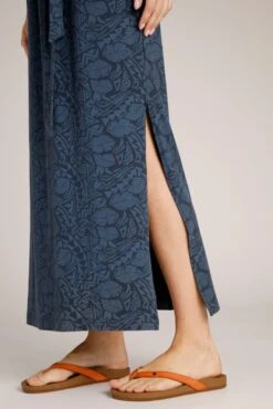 Galia Maxi Dress Navy -Simple Closet Shop 94356