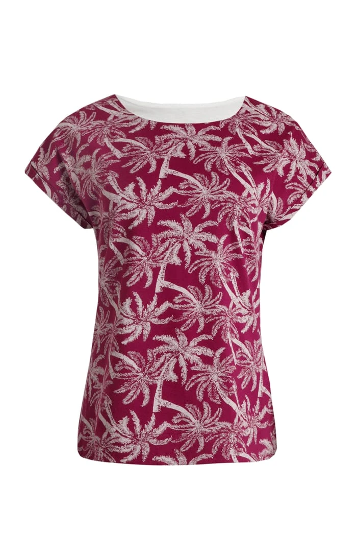 Paw Paw Organic Jersey T-Shirt Boysenberry 3 Paw Paw Organic Jersey T-Shirt Boysenberry - Image 3