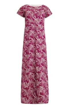 Mirren Organic Maxi Dress Boysenberry 6 Mirren Organic Maxi Dress Boysenberry -Simple Closet Shop 95256