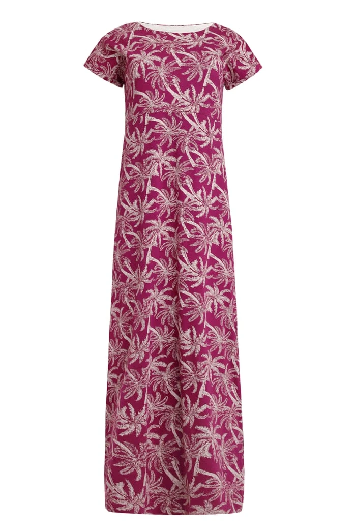 Mirren Organic Maxi Dress Boysenberry 3 Mirren Organic Maxi Dress Boysenberry - Image 3