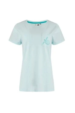 Turtle Organic Pocket T-Shirt Sky Blue -Simple Closet Shop 95292