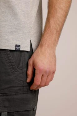 Albury Chest Stripe Polo Shirt Dark Jade -Simple Closet Shop 95795