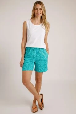 Sundance Lenzing EcoVero™ Shorts Lagoon