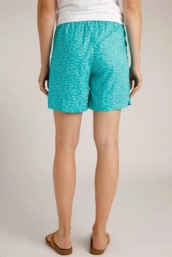 Sundance Lenzing EcoVero™ Shorts Lagoon -Simple Closet Shop 95972