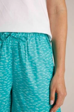 Sundance Lenzing EcoVero™ Shorts Lagoon -Simple Closet Shop 95974