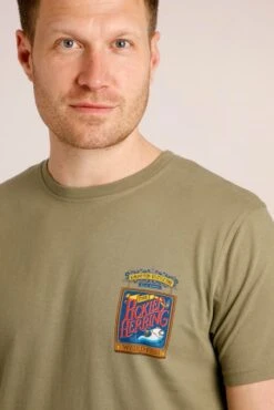 Pickled Artist T-Shirt Khaki -Simple Closet Shop 96020