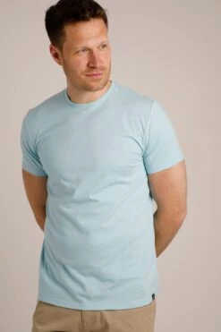 Fished T-Shirt Sky Blue -Simple Closet Shop 96338