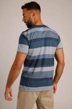 Harwood Stripe T-Shirt Midnight -Simple Closet Shop 96747
