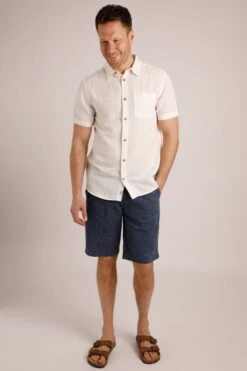 Kilcoy Vintage Wash Shorts Dark Denim -Simple Closet Shop 96777