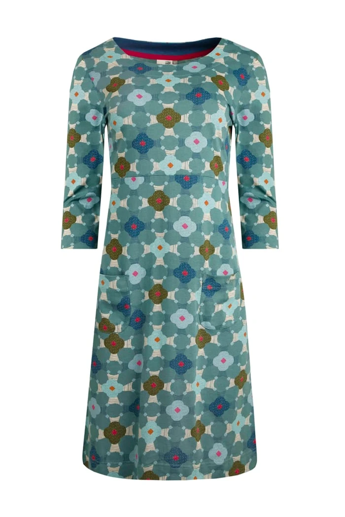 Starshine Organic Jersey Dress Ivy 2 Starshine Organic Jersey Dress Ivy - Image 2