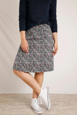 Malmo Organic Jersey Skirt Navy -Simple Closet Shop 97785