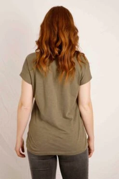 Lacombe Graphic T-Shirt Burnt Olive -Simple Closet Shop 97871