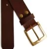 Oldbury Leather Belt Brown