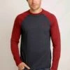Chandler Long Sleeve Raglan T-Shirt Navy