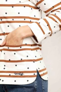 Billie Organic Breton T-Shirt Light Cream 7 Billie Organic Breton T-Shirt Light Cream -Simple Closet Shop 98490