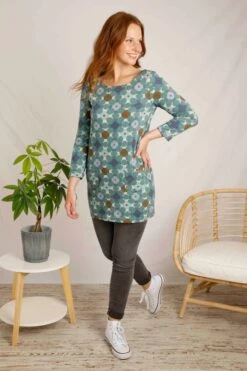 Molli Organic Jersey Tunic Ivy