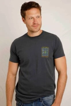 Not Weird Heritage Artist T-Shirt Navy 6 Not Weird Heritage Artist T-Shirt Navy -Simple Closet Shop 98958