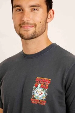 Rucking Heritage Artist T-Shirt Rugby World Cup Navy -Simple Closet Shop 99160